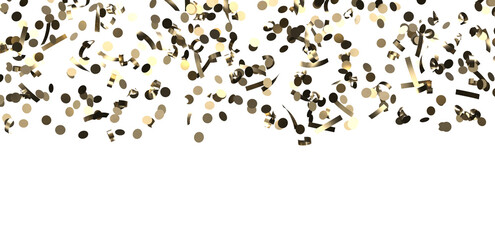 gold confetti