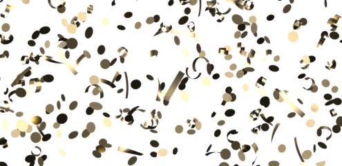 gold confetti
