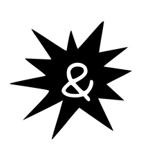 Comic Flash Bang with Mono Font Type