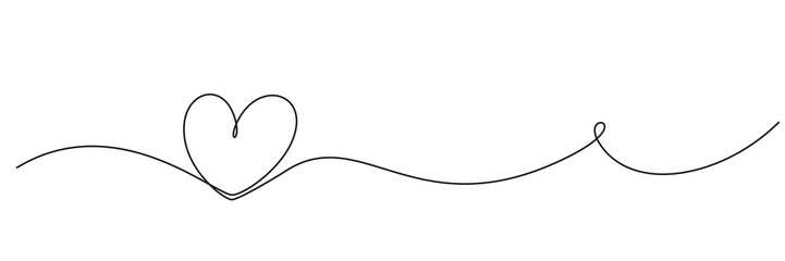 Heart line, scribble drawing ribbon, vector doodle sketch. Love, Wedding and Valentine hand drawn heart in scribble line on white background - 566374124