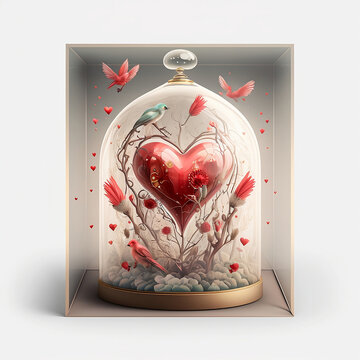 heart in a box, Valentine's Day