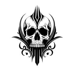 Obraz premium Evil skull