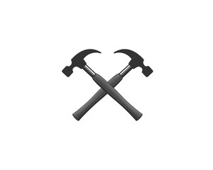 cossing hammer vector