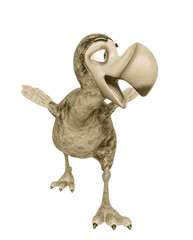dodo cartoon is messing around