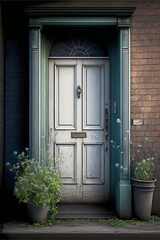 Fototapeta na wymiar Simple Doors Collection