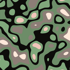 COLORFUL ABSTRACT PAPER CUT FOR WALLPAPER BACKGROUND. COVER DESIGN. VECTOR ILUSTRATION