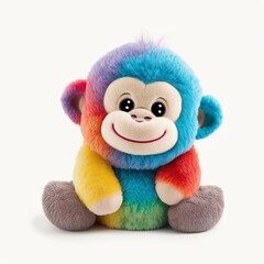 Colorful Monkey Plush Toy