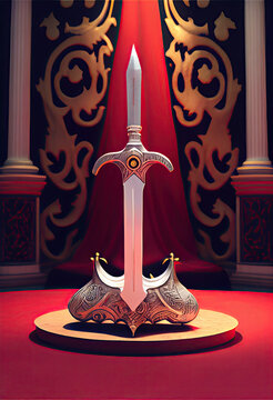 Fantasy sword, Generative AI