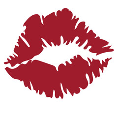 Kiss Lipstick Illustration
