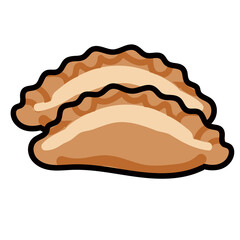 Hand Drawn Irish Food Vector Illustration 