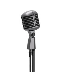 Fototapeta premium Microphone マイクロホン マイク 透過PNG