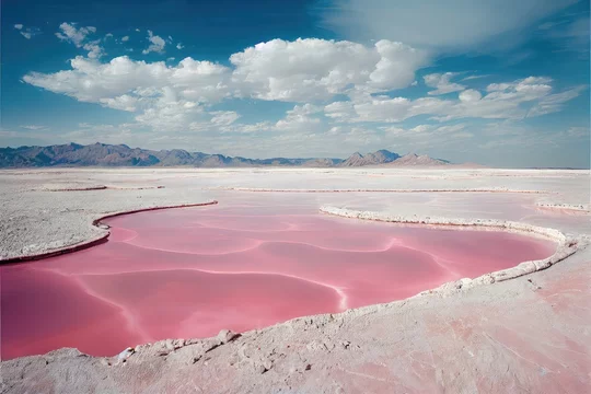 Déserts de sel et lacs colorés d'Afrique