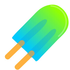 Ice Cream Sundae Illustration 