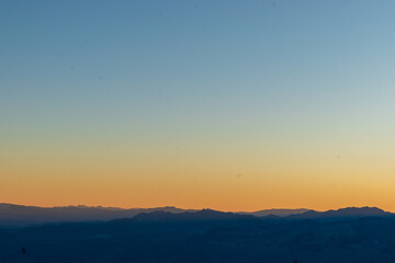Dante's View Sunset at Death Valley National Park, California