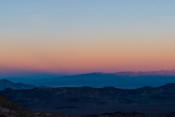 Obraz premium Dante's View Sunset at Death Valley National Park, California