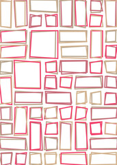 Offset Quads generative art background art illustration