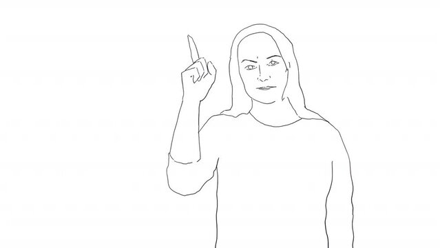 Idea rotoscopy animation