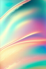 Beauty holographic neon background. AI