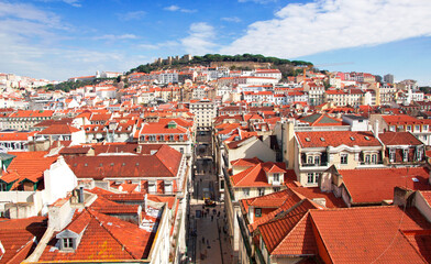 Fototapeta na wymiar Portugal. Panorama of Lisbon