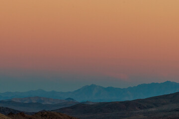 Fototapeta premium Dante's View Sunset at Death Valley National Park, California