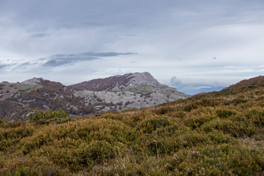 Gorbea Natural Park landscape Basque Country, Spain, Europe