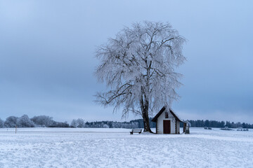 Kapelle im Winter