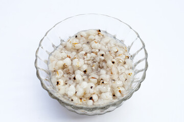 Sweet millet with coconut milk