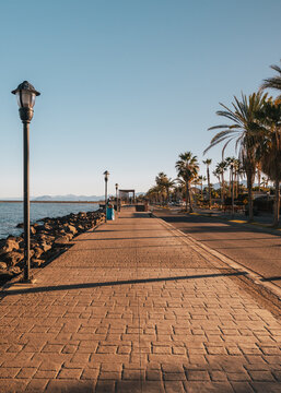 Malecon in Loreto, Baja California, Mexico