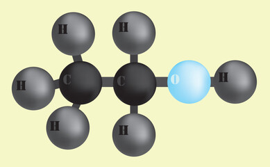chemical formula of ethyl alcohol