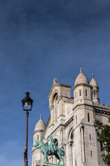 Fototapeta premium Photo The Basilica of the Sacred Heart in Paris 