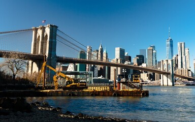 Brooklyn Bridge @ Brooklyn Bridge Park
Overlooking the Manhattan Skyline
