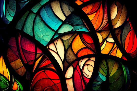 Stained Glass Background Stained Glass Background