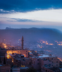 A beautiful sunrise in Mardin