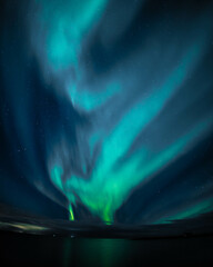 Fototapeta na wymiar icelandic aurora