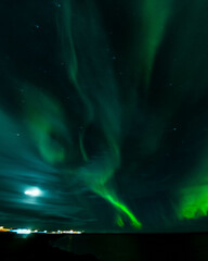 Fototapeta na wymiar icelandic aurora