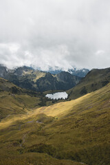 Fototapeta premium Seealpsee in Oberstdorf, Bayern
