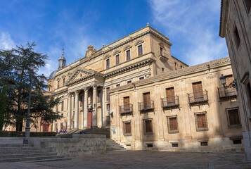 Fototapeta na wymiar Palace called Anaya, is located in Salamanca (Spain).