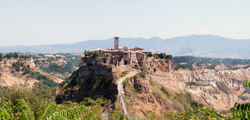 Fototapeta premium Bagnoregio, a picturesque village in Lazio region. Italy.