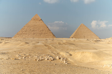 Pyramid of Khafre in Giza Egypt