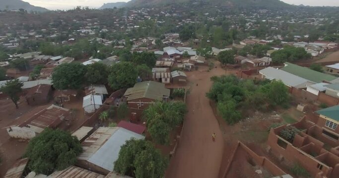 Malawi Aerial City View