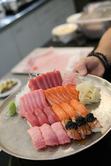 Sushi im Restaurant