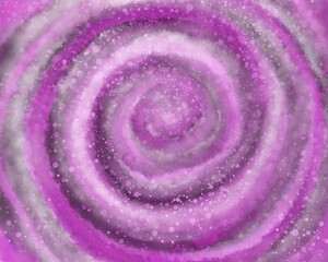 Watercolor pink misty swirl