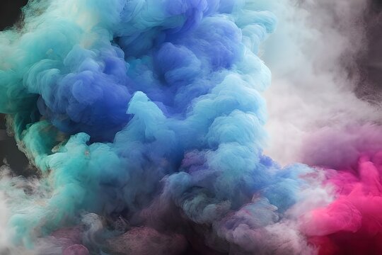 smoke, cloud, colourful, background, wallpaper