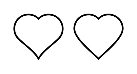 Love icon vector illustration. Heart sign and symbol. Like icon vector.