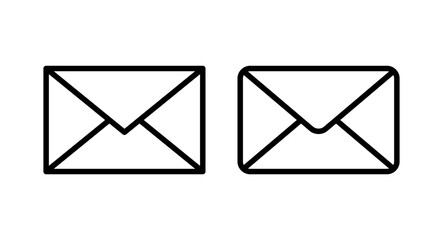 Mail icon vector illustration. email sign and symbol. E-mail icon. Envelope icon