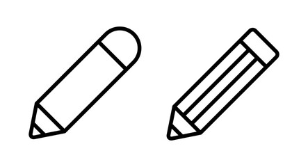 Pencil icon vector illustration. pen sign and symbol. edit icon vector