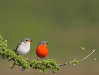 scenic view of beautiful bird at nature