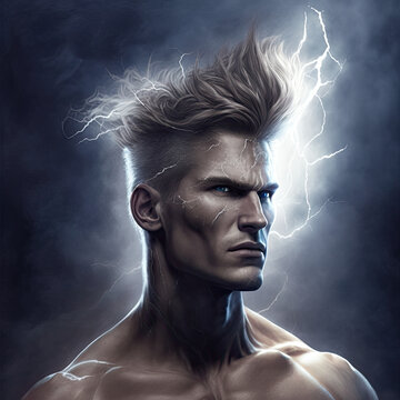 What Thunder would look like if it took on human form, Generative AI Technology