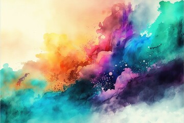 Naklejka premium abstract watercolor background