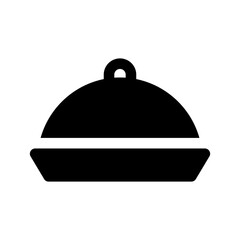 Dinner Icon Vector Symbol Design Illustration